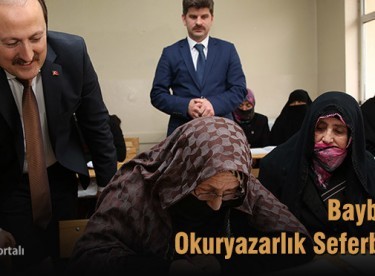 Bayburt’ta okur-yazarlık seferberliği