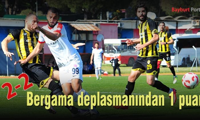 Bergama deplasmanından 1 puan