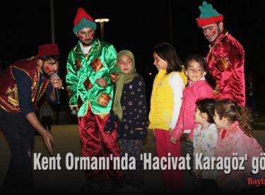 Kent Ormanı’nda ‘Hacivat Karagöz’ gösterisi