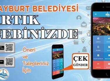 Bayburt Belediyesi Uygulaması artık cebinizde