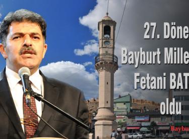 27. Dönem Bayburt Milletvekili Fetani Battal oldu
