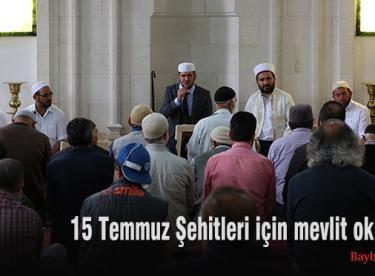 15 Temmuz Şehitleri için mevlit okutuldu