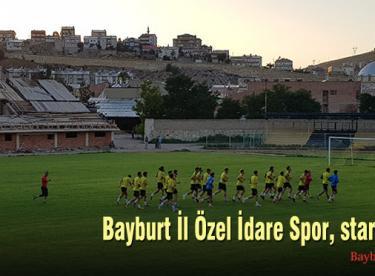 Bayburt İl Özel İdare Spor, start verdi