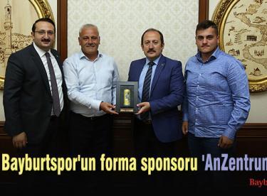 Bayburtspor’un forma sponsoru ‘AnZentrum’ oldu