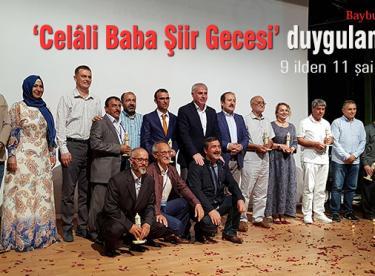 ‘Celâli Baba Şiir Gecesi’ duygulandırdı