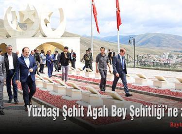 Yüzbaşı Şehit Agah Bey Şehitliği’ne ziyaret
