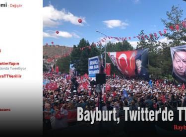 Bayburt, Twitter’de TT oldu