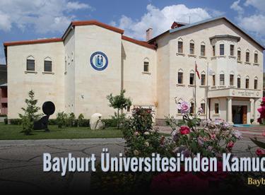 Bayburt Üniversitesi’nden Kamuoyuna