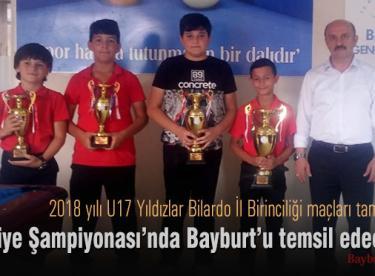 Türkiye Şampiyonasında Bayburt’u temsil edecekler