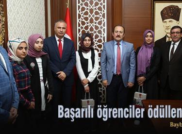 Başarılı öğrenciler ödüllendirildi