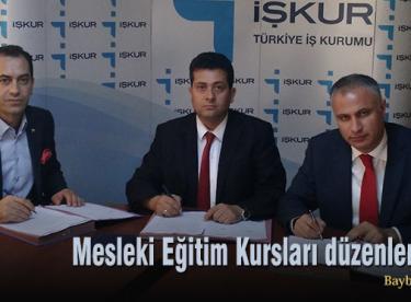 Bayburt’ta Mesleki Eğitim Kursları düzenlenecek