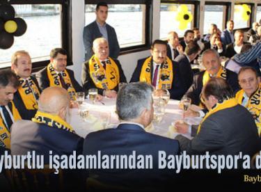 Bayburtlu işadamlarından Bayburtspor’a destek