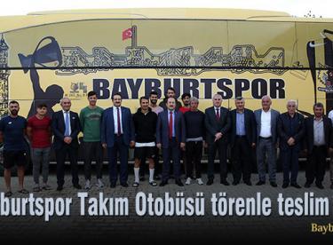 Bayburtspor Takım Otobüsü, törenle teslim edildi
