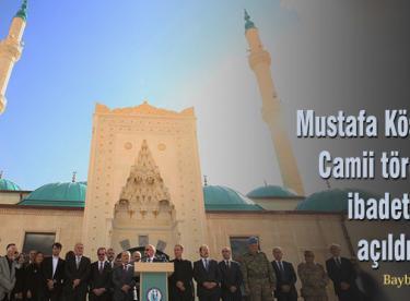 Mustafa Köseoğlu Camii, törenle ibadete açıldı