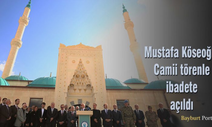 Mustafa Köseoğlu Camii, törenle ibadete açıldı