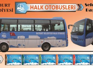 Bayburt’ta 5 Halk Otobüsü hizmete başlıyor
