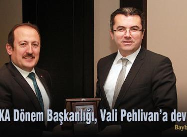 KUDAKA Dönem Başkanlığı, Vali Pehlivan’a devredildi