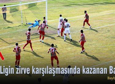 Ligin zirve karşılaşmasında kazanan Bayburt