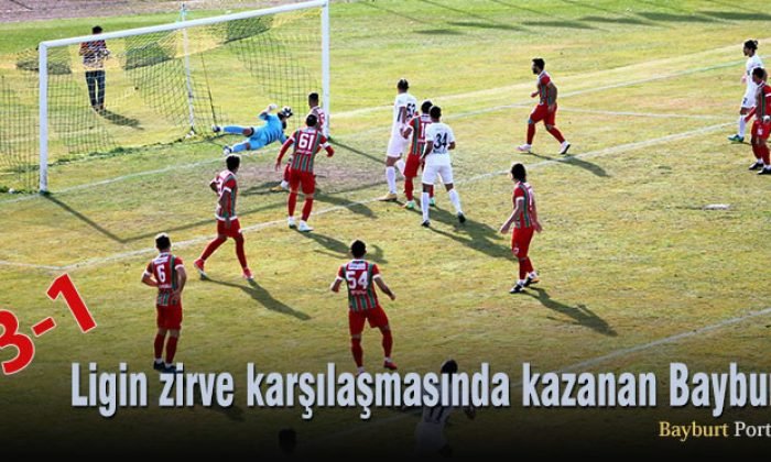 Ligin zirve karşılaşmasında kazanan Bayburt
