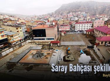 Saray Bahçası şekilleniyor