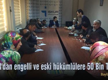 İŞKUR’dan engelli ve eski hükümlülere 50 Bin TL hibe