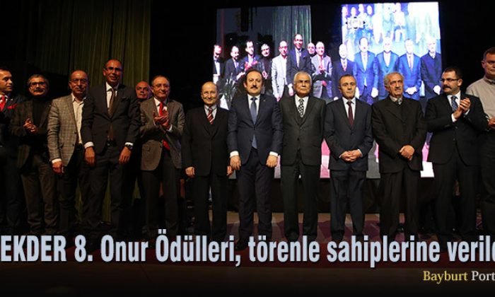 BEKDER 8. Onur Ödülleri, törenle sahiplerine verildi