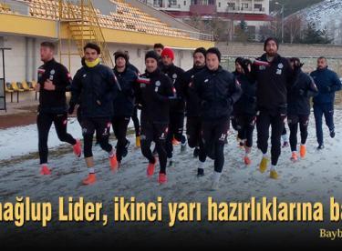 Namağlup Lider, ikinci yarı hazırlıklarına başladı