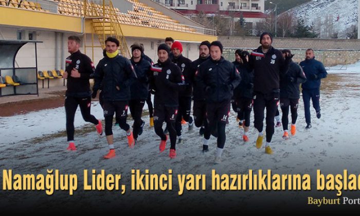 Namağlup Lider, ikinci yarı hazırlıklarına başladı