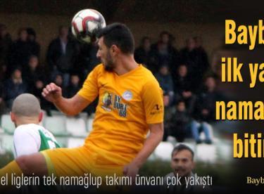 Bayburt, ilk yarıyı namağlup bitirdi