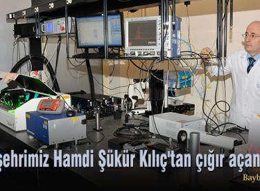 Hemşehrimiz Hamdi Şükür Kılıç’tan çığır açan buluş