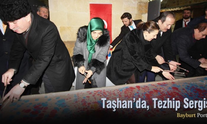 Taşhan’da, Bayburd-i Müzehhibeler Tezhip Sergisi