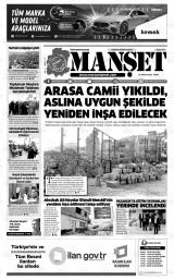 KAHRAMANMARAŞ MANŞET