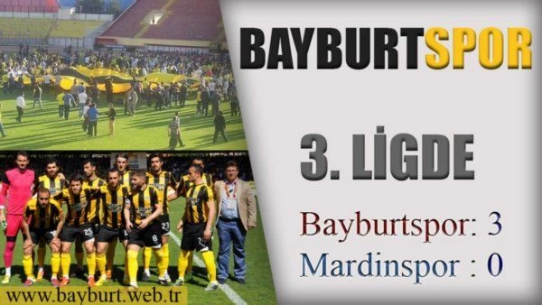 Bayburtspor 3. Ligde (3-0)