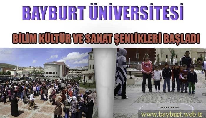 Üniversitede Bilim Kültür ve Sanat Şenlikleri Başladı
