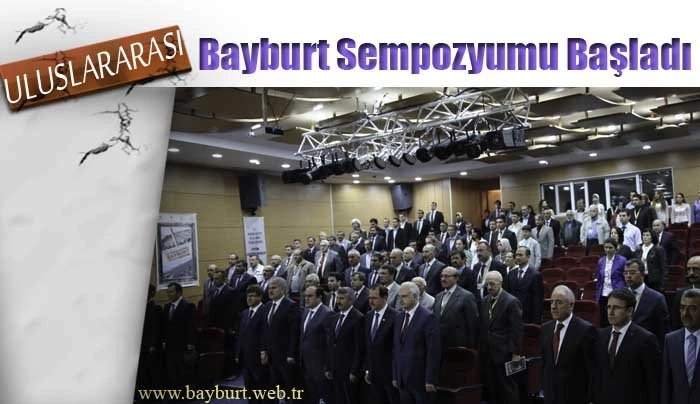 Uluslararası Bayburt Sempozyumu Başladı