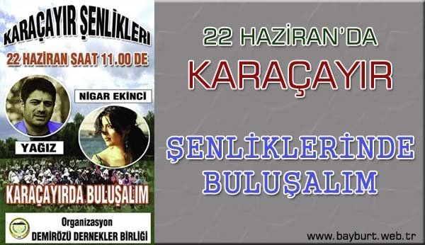 22 Haziran’da Herkes Karaçayır Şenliklerine Davetli
