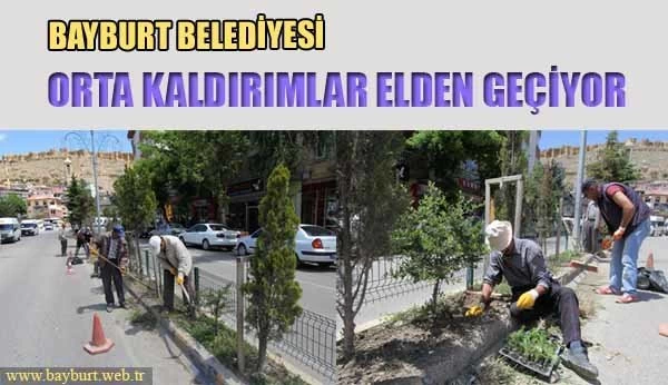 Orta Kaldırımlar Elden Geçiyor