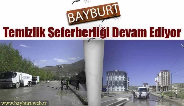 Temizlik Seferberliği Devam Ediyor