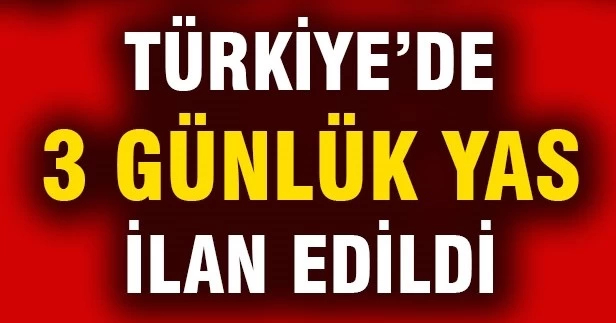 Filistin İçin 3 Günlük Yas İlan Edildi