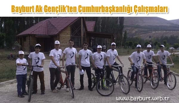 Bayburt Ak Gençlik’ten Cumhurbaşkanlığı Çalışmaları