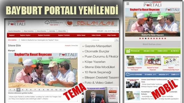 Bayburt Portalı Yenilendi