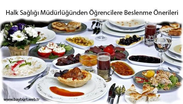 Halk Sağlığı Müdürlüğünden Öğrencilere Beslenme Önerileri