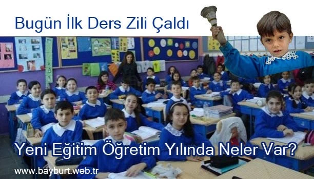 Bugün İlk Ders Zili Çaldı