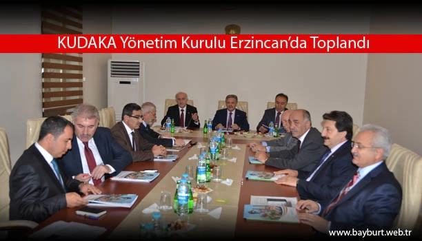 KUDAKA Yönetim Kurulu Erzincan’da Toplandı