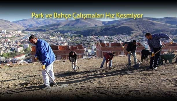 Park ve Bahçe Çalışmaları Hız Kesmiyor