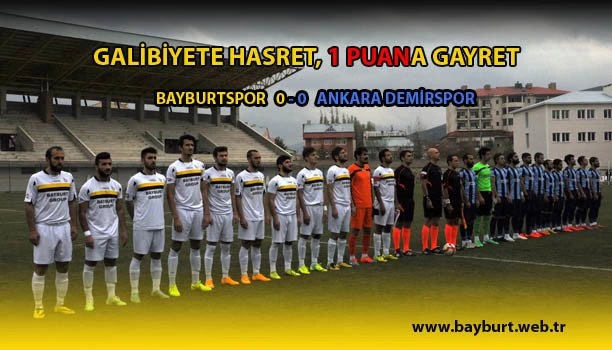 Bayburtspor Ankarademirspor – Bayburt Portalı