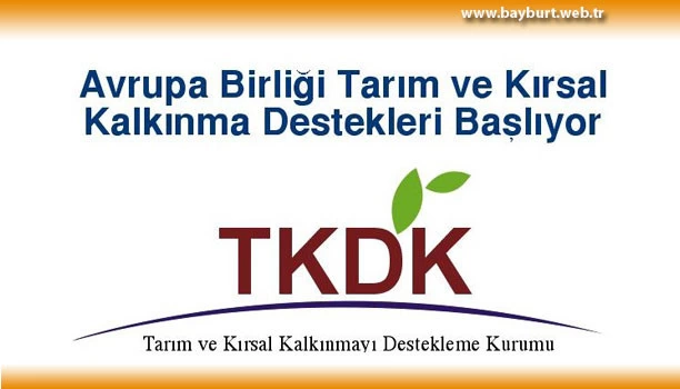 Tarim ve Kırsal Kalkınma Destekleri Başlıyor