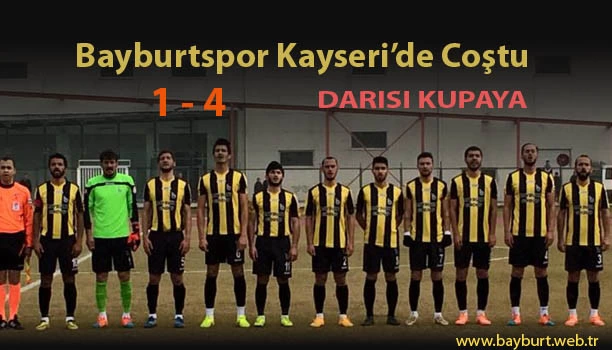 Bayburtspor, Kayseri’de Coştu
