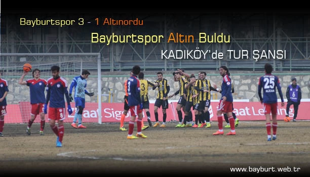 Bayburtspor Altın Buldu, Kadıköy’de Tur İçin Oynayacak