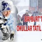 okullar tatil – Bayburt Portalı